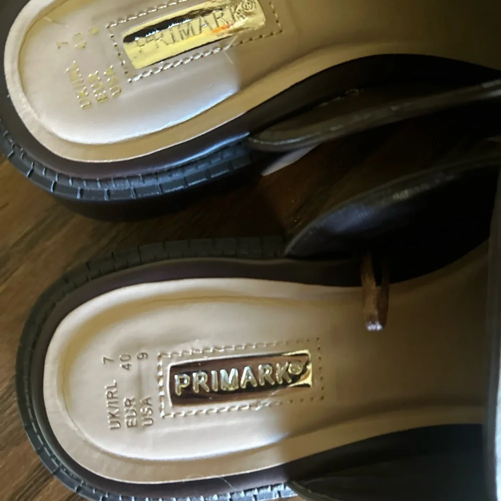 Primark women’s brown loafers - Picture 3 of 4